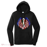 Mexican American Mexico Usa Flag Eagle Women's Hoodie thumb 0