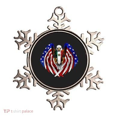 Mexican American Mexico Usa Flag Eagle Ornament