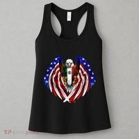 Mexican American Mexico Usa Flag Eagle Women's Tank Top thumb 3