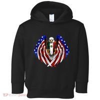 Mexican American Mexico Usa Flag Eagle Toddler Hoodie thumb 0