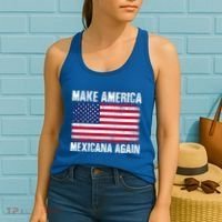 Make America Mexicana Again Funny America Political Quote Gift Women's Tank Top thumb 2