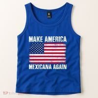 Make America Mexicana Again Funny America Political Quote Gift Tank Top thumb 2