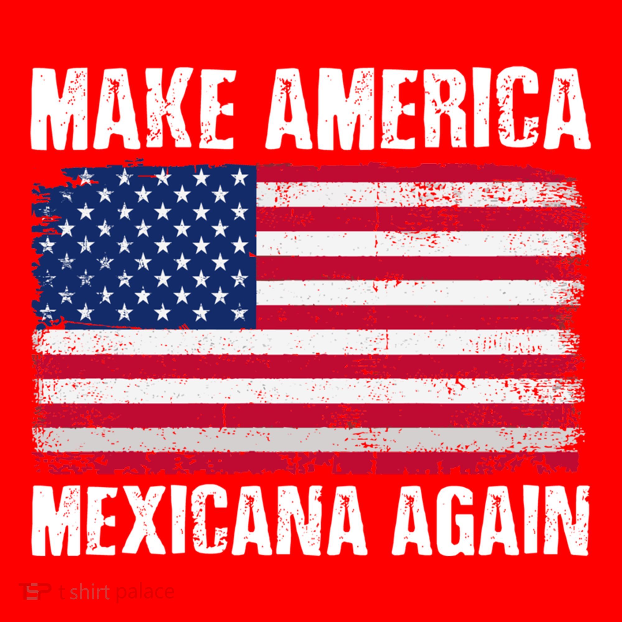 Make America Mexicana Again Funny America Political Quote Gift Santa Hat