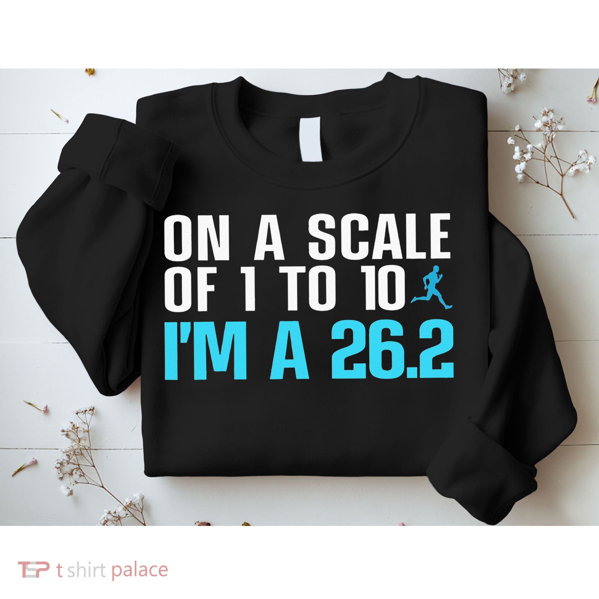 Marathon Art Marathon Finisher 26.2 Running Sweatshirt