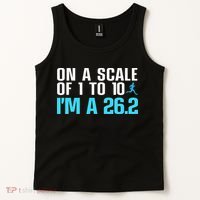 Marathon Art Marathon Finisher 26.2 Running Tank Top thumb 2