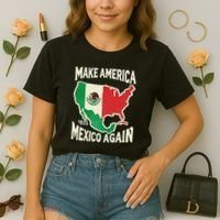 Make America Mexico Again Mexican History Fact 1835 Mexico Comfort Colors Boxy T-Shirt thumb 2