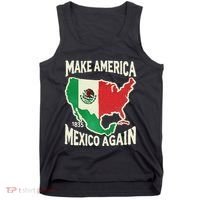 Make America Mexico Again Mexican History Fact 1835 Mexico Tank Top thumb 0