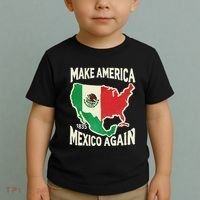 Make America Mexico Again Mexican History Fact 1835 Mexico Toddler T-Shirt thumb 2