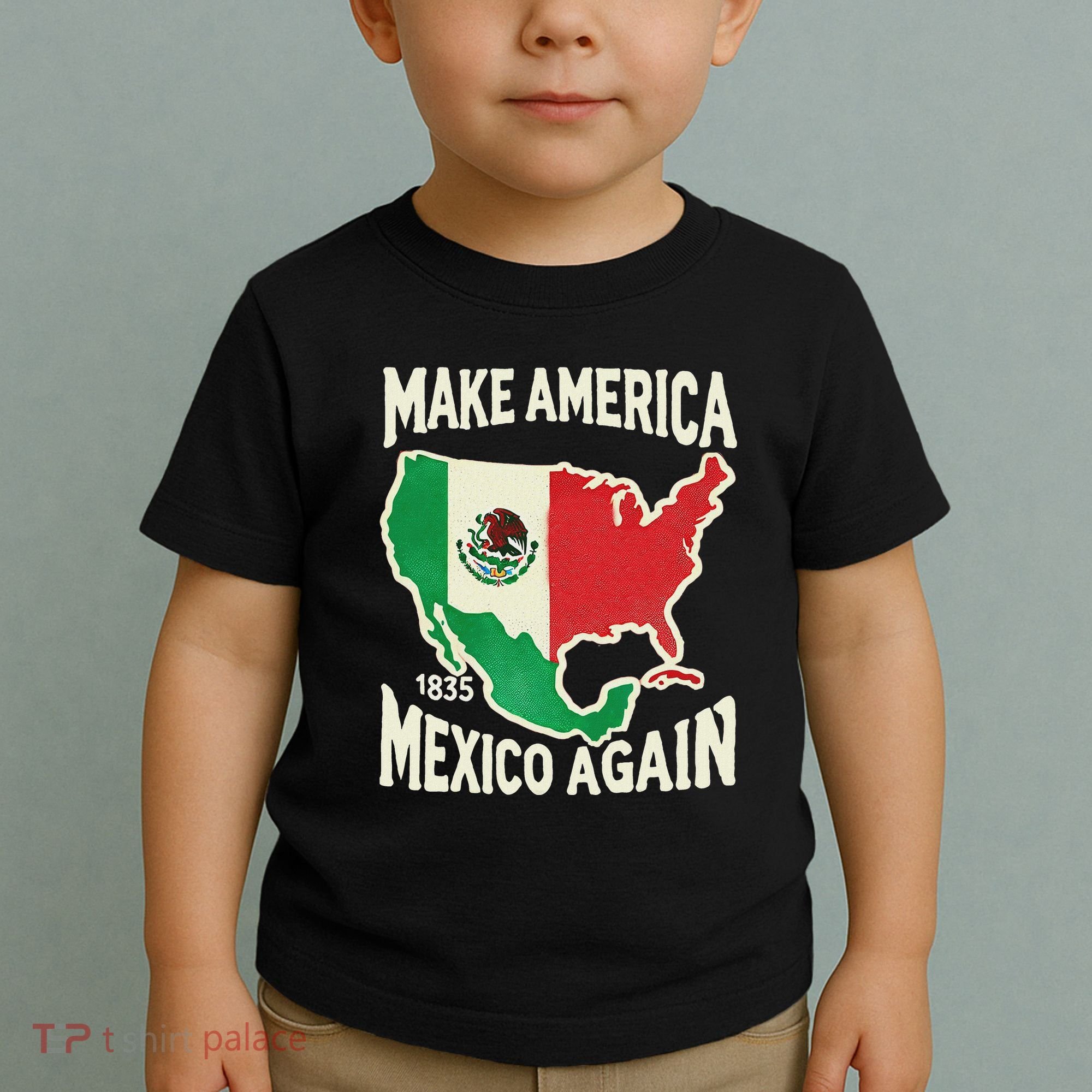 Make America Mexico Again Mexican History Fact 1835 Mexico Toddler T-Shirt