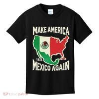 Make America Mexico Again Mexican History Fact 1835 Mexico Kids T-Shirt thumb 0