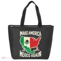 Make America Mexico Again Mexican History Fact 1835 Mexico Tote Bag thumb 0