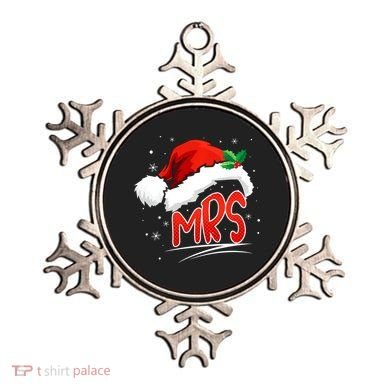 Mr. And Mrs. Christmas Santa Claus Matching His Hers Ornament