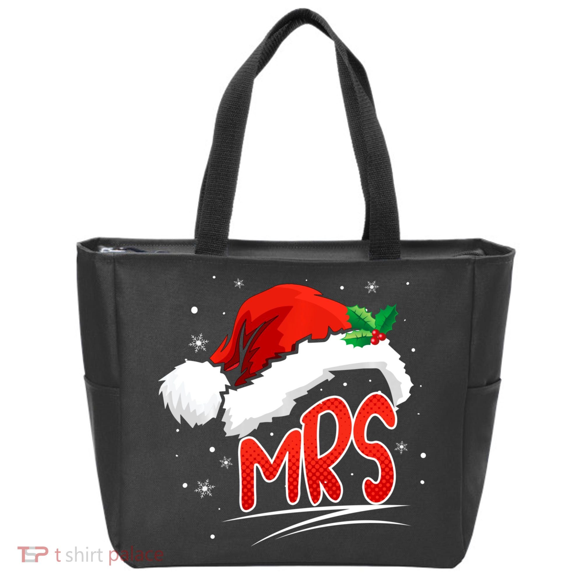 Mr. And Mrs. Christmas Santa Claus Matching His Hers Tote Bag