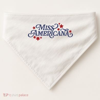 Miss Americana USA-Made Doggie Bandana