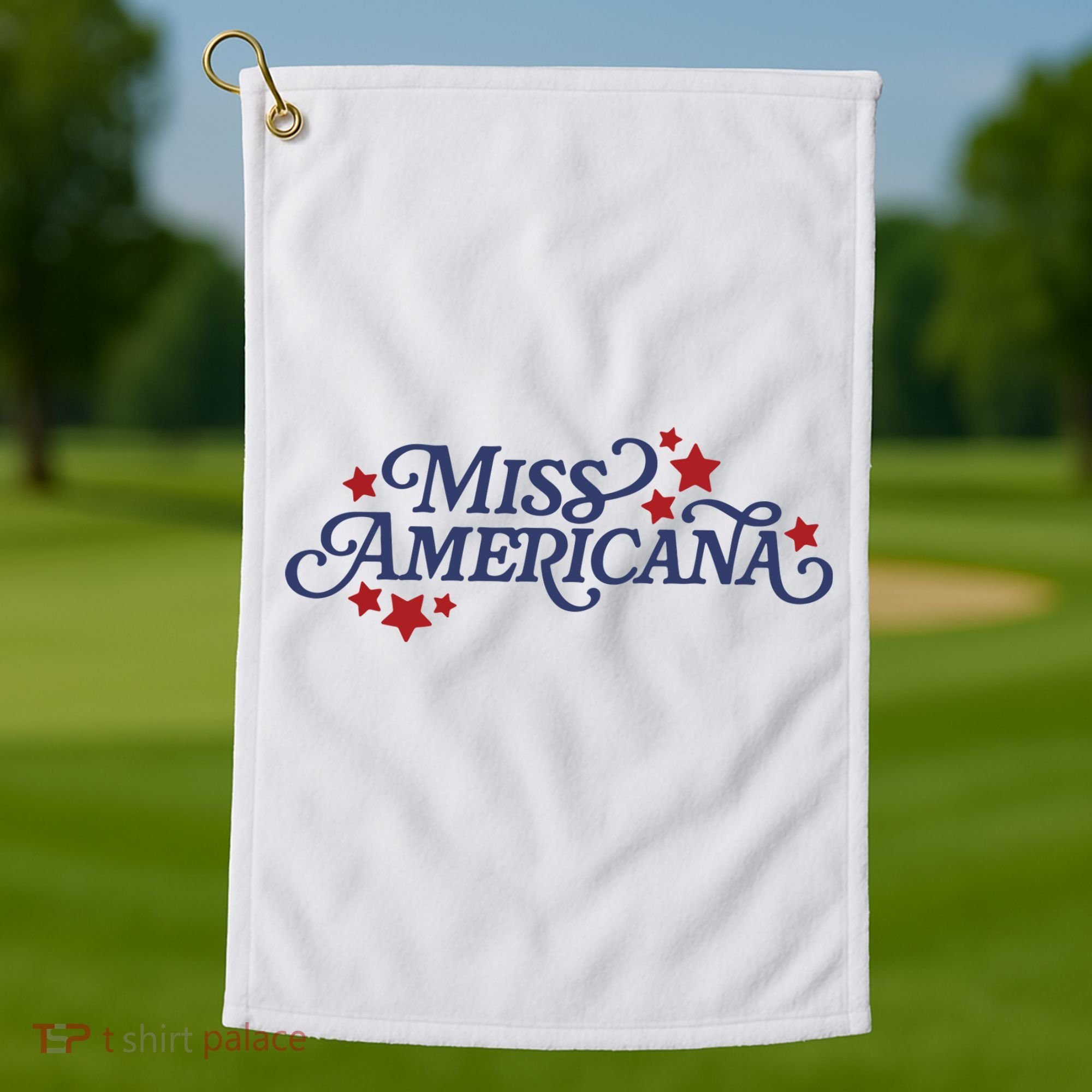 Miss Americana Golf Towel