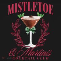 Mistletoe And Martinis Cute Christmas Espresso Martini Meaningful Gift Women's Hoodie thumb 2