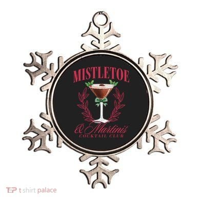 Mistletoe And Martinis Cute Christmas Espresso Martini Meaningful Gift Ornament