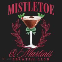 Mistletoe And Martinis Cute Christmas Espresso Martini Meaningful Gift Hat thumb 2
