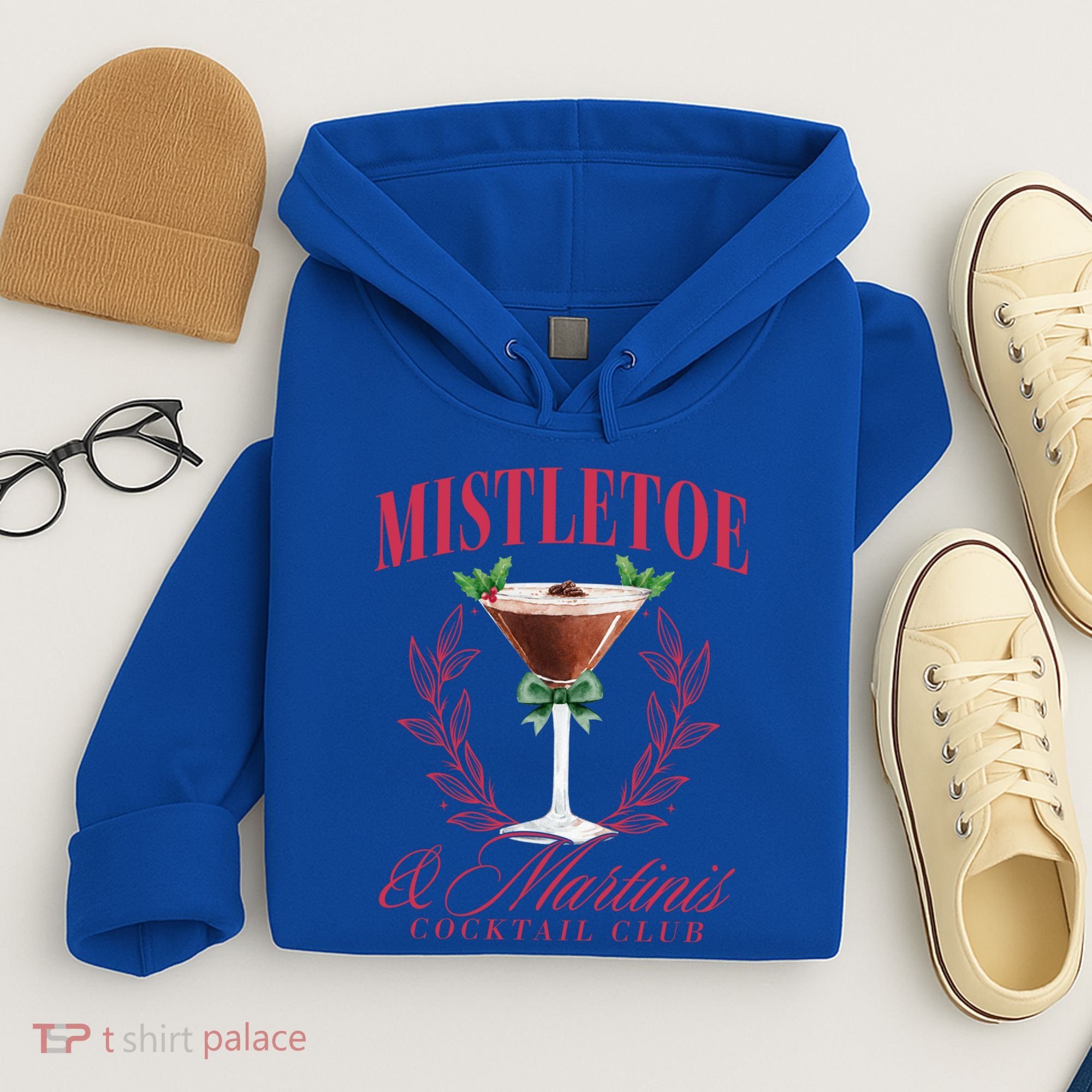 Mistletoe And Martinis Cute Christmas Espresso Martini Meaningful Gift Hoodie