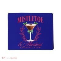 Mistletoe And Martinis Cute Christmas Espresso Martini Meaningful Gift Mousepad thumb 0