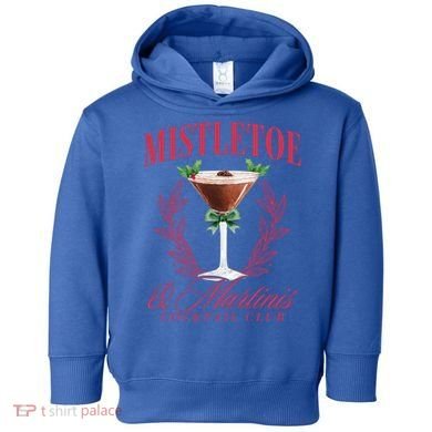 Mistletoe And Martinis Cute Christmas Espresso Martini Meaningful Gift Toddler Hoodie