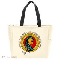Missing And Murdered Indigenous Native American Tote Bag thumb 0