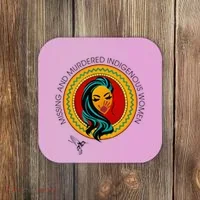 Missing And Murdered Indigenous Native American Coaster thumb 0