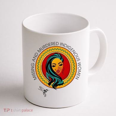 Missing And Murdered Indigenous Native American Coffee Mug back