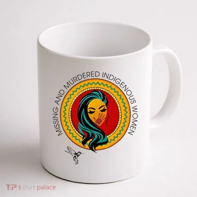 Missing And Murdered Indigenous Native American Coffee Mug back