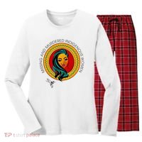 Missing And Murdered Indigenous Native American Women's Long Sleeve Flannel Pajama Set thumb 0
