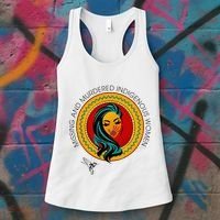 Missing And Murdered Indigenous Native American Women's Tank Top thumb 3