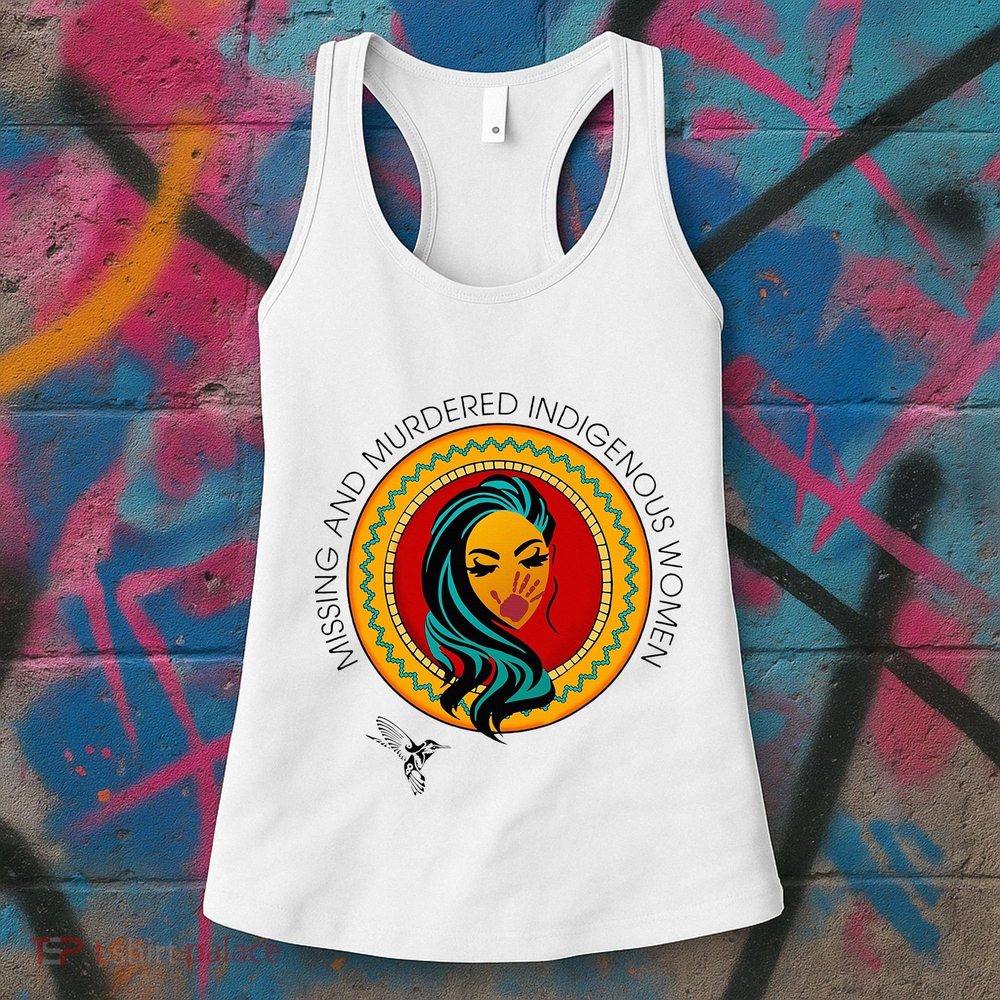Missing And Murdered Indigenous Native American Women's Tank Top