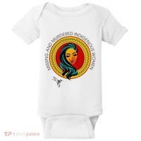 Missing And Murdered Indigenous Native American Baby Bodysuit thumb 0
