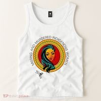 Missing And Murdered Indigenous Native American Tank Top thumb 2