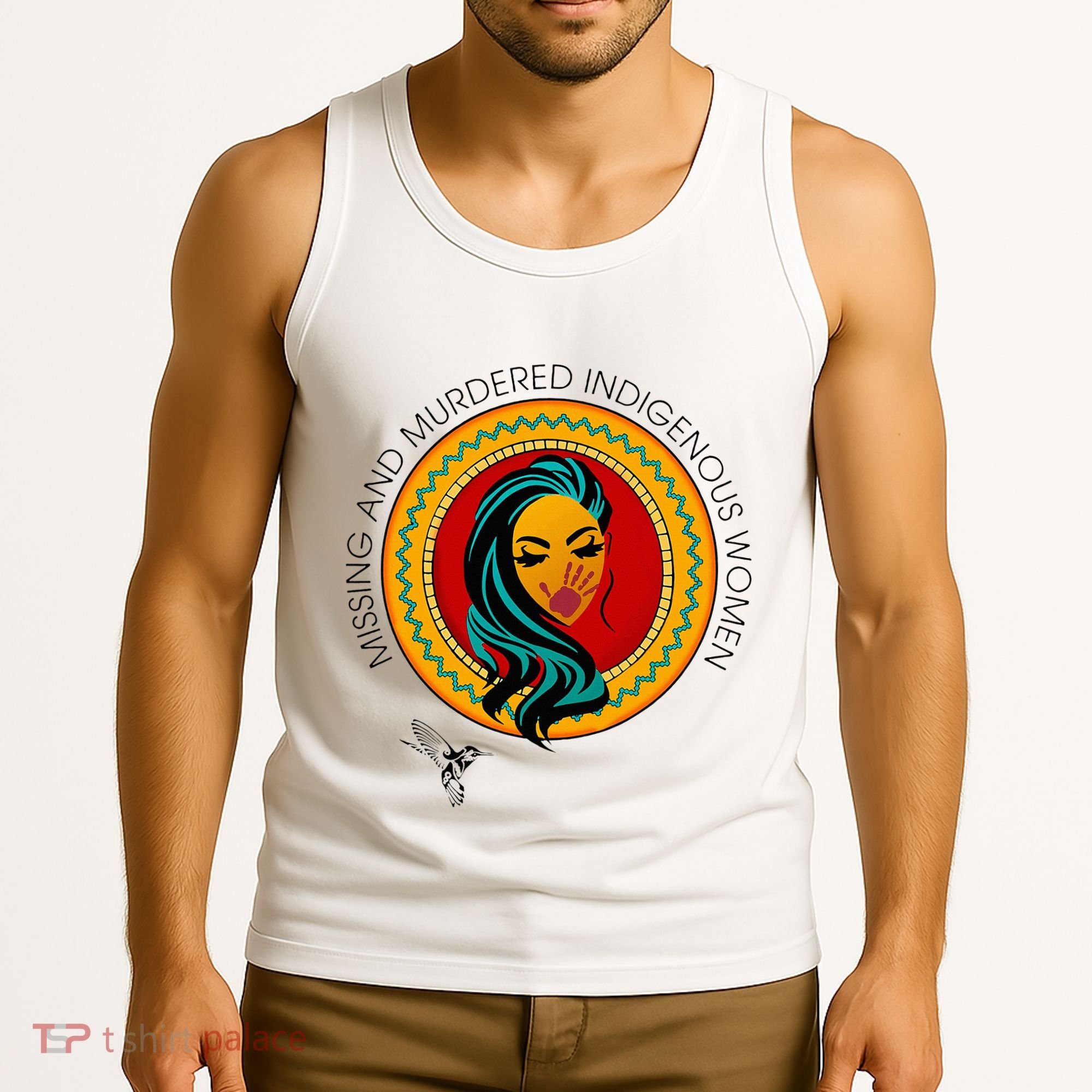 Missing And Murdered Indigenous Native American Tank Top