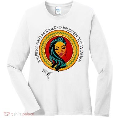 Missing And Murdered Indigenous Native American Women's Long Sleeve Shirt