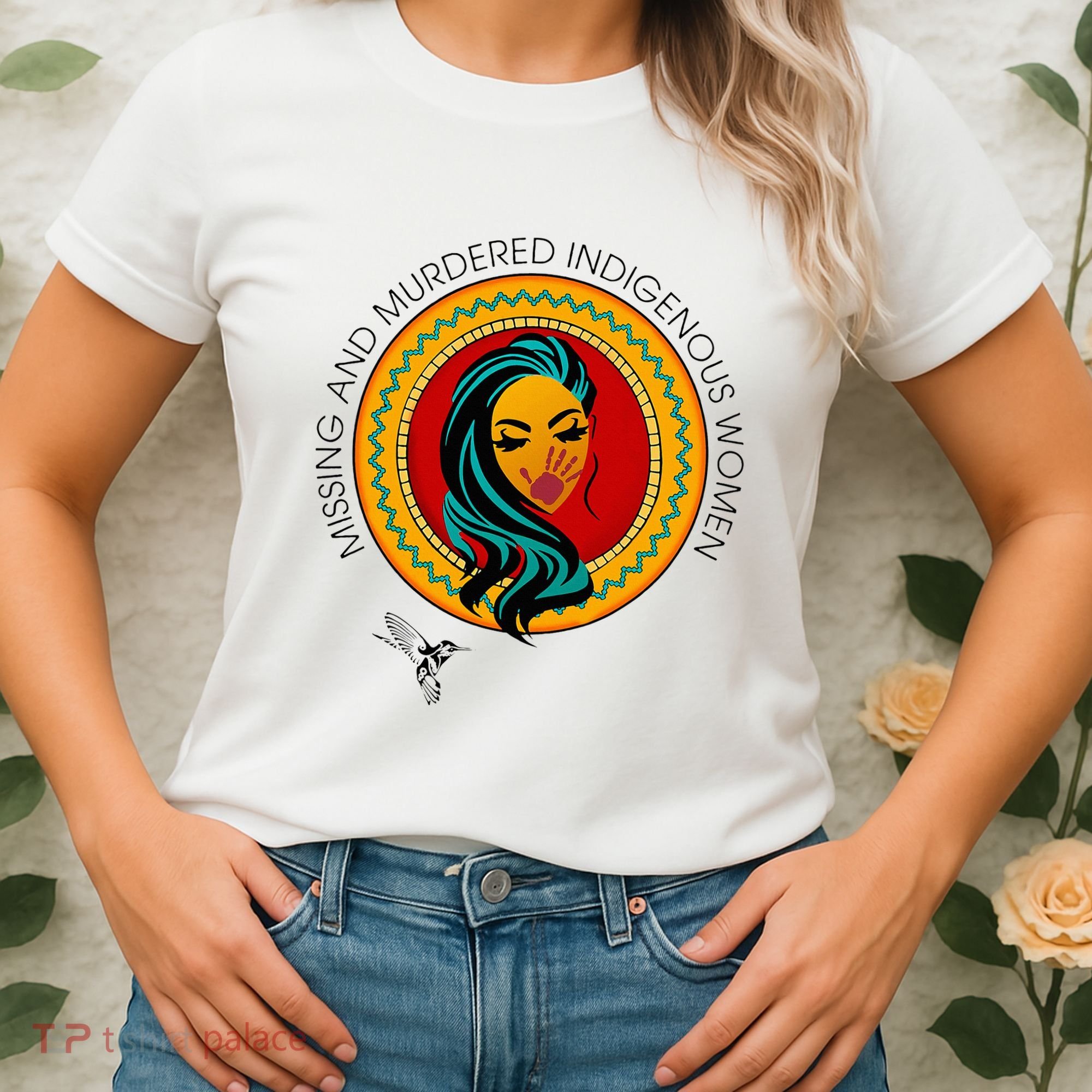 Missing And Murdered Indigenous Native American Women's T-Shirt