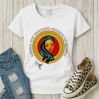 Missing And Murdered Indigenous Native American Women's T-Shirt thumb 3