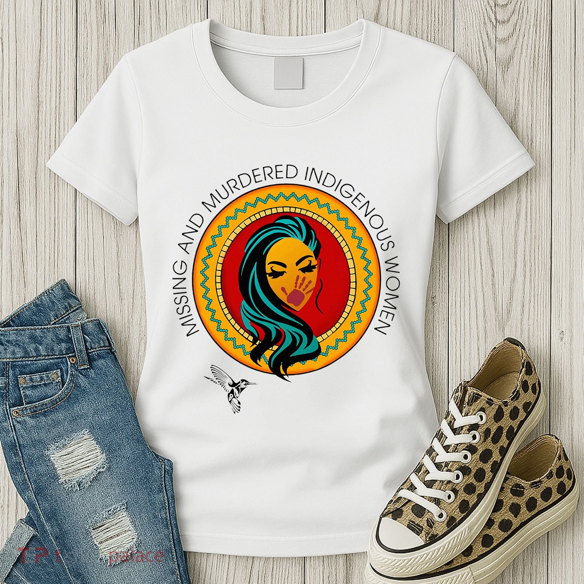 Missing And Murdered Indigenous Native American Women's T-Shirt