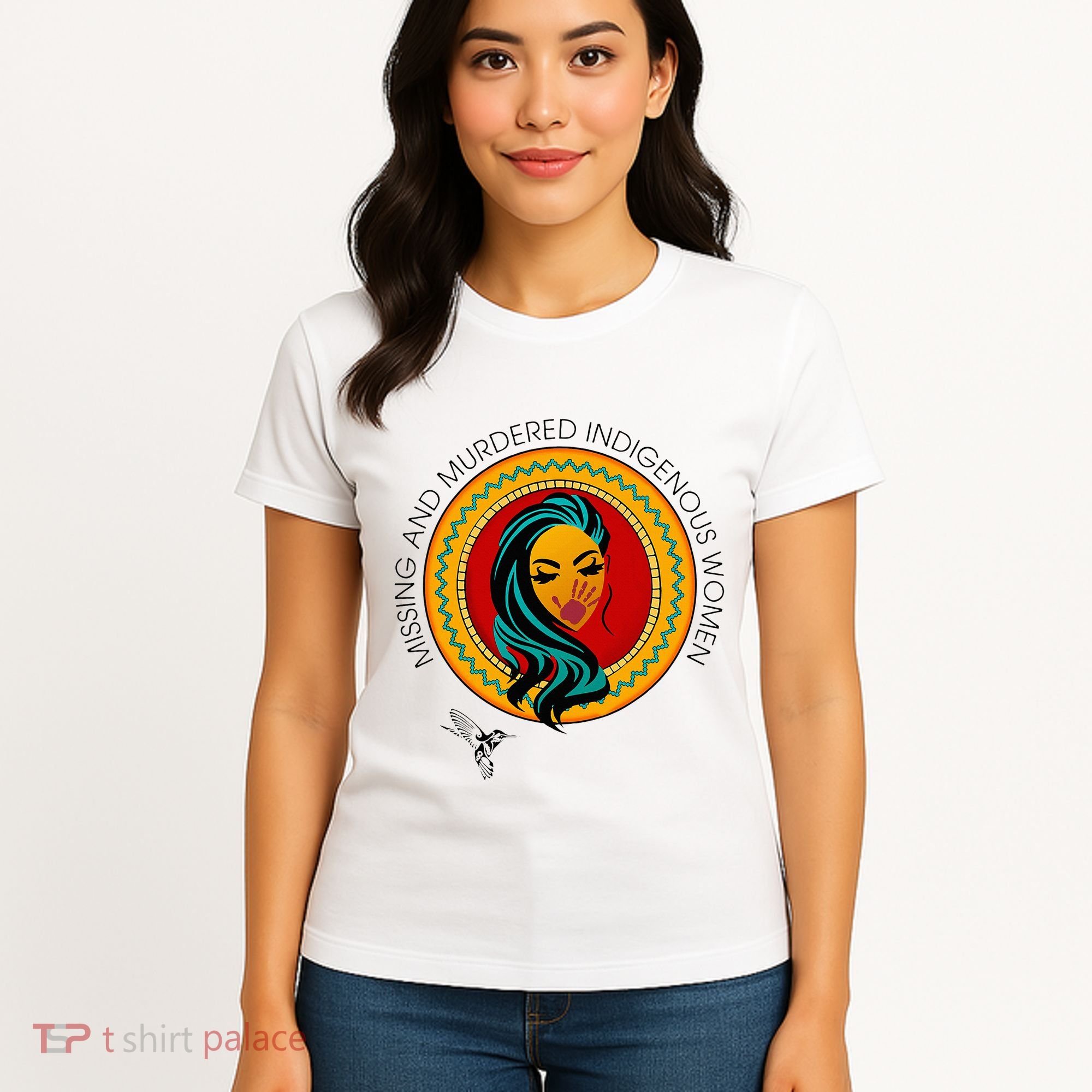 Missing And Murdered Indigenous Native American Women's T-Shirt