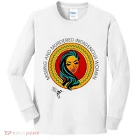 Missing And Murdered Indigenous Native American Kids Long Sleeve Shirt thumb 0