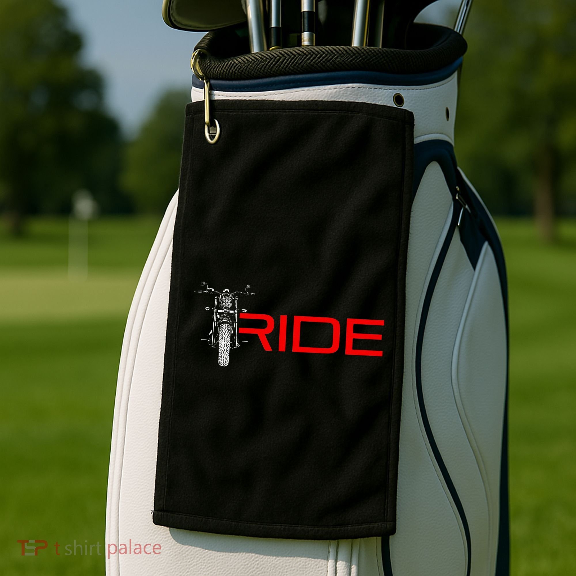 Motorcycle Apparel Motorcycle Golf Towel
