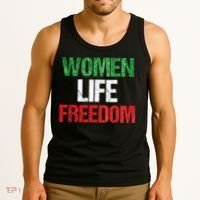 Mahsa Amini , MAHSAAMINI , Iran Women Life Freedom Tank Top thumb 3