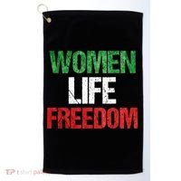 Mahsa Amini , MAHSAAMINI , Iran Women Life Freedom Golf Towel thumb 0