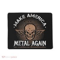 Make America Metal Again Skull Rock And Roll Heavy Music Mousepad thumb 0
