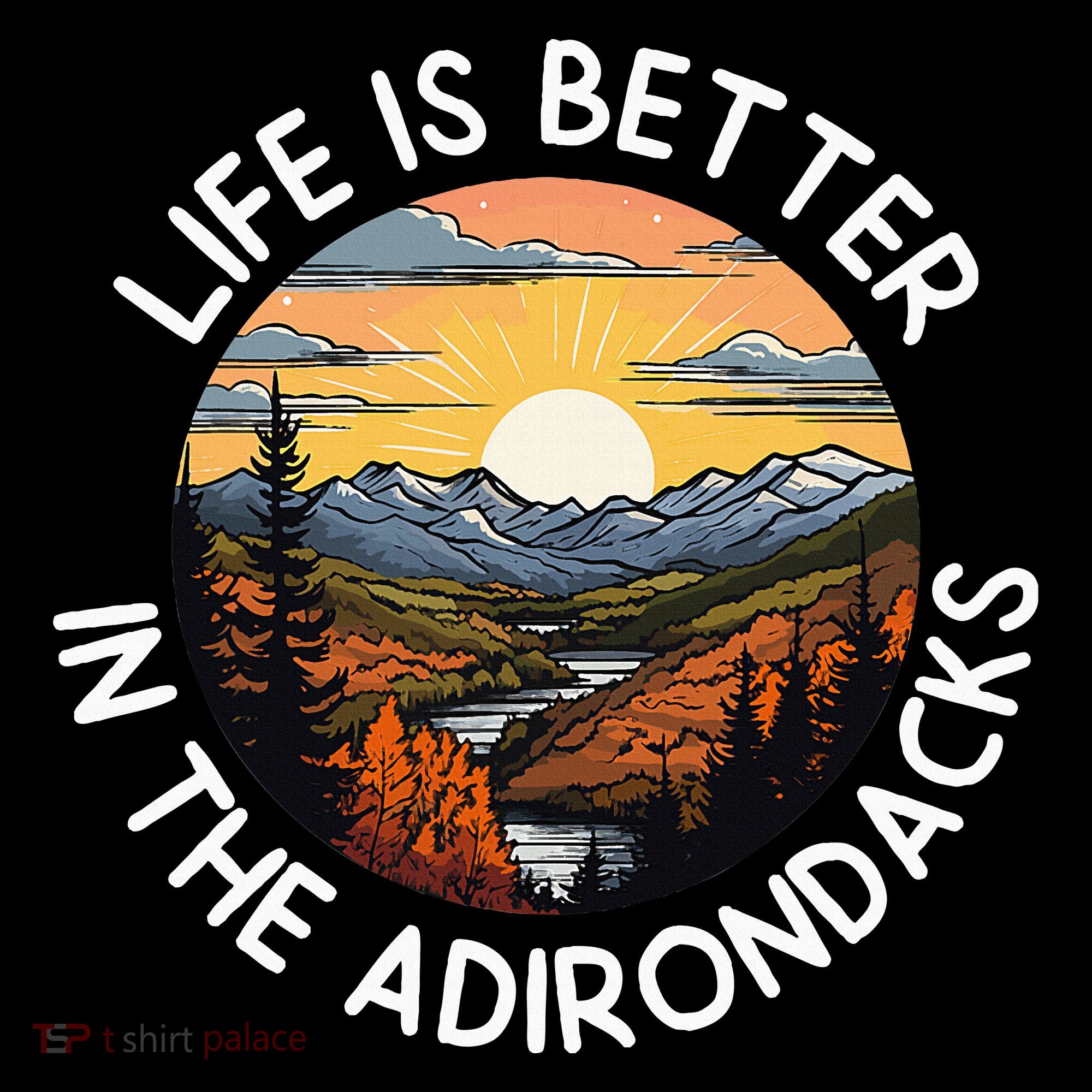 Moose Adirondack Mountains Life Is Better In The Adirondacks Women's Hoodie