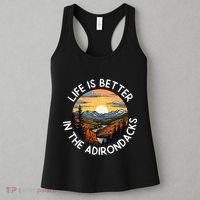 Moose Adirondack Mountains Life Is Better In The Adirondacks Women's Tank Top thumb 3
