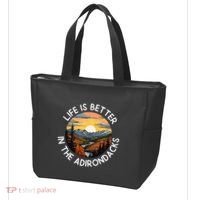 Moose Adirondack Mountains Life Is Better In The Adirondacks Tote Bag thumb 3