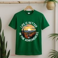 Moose Adirondack Mountains Life Is Better In The Adirondacks T-Shirt thumb 2