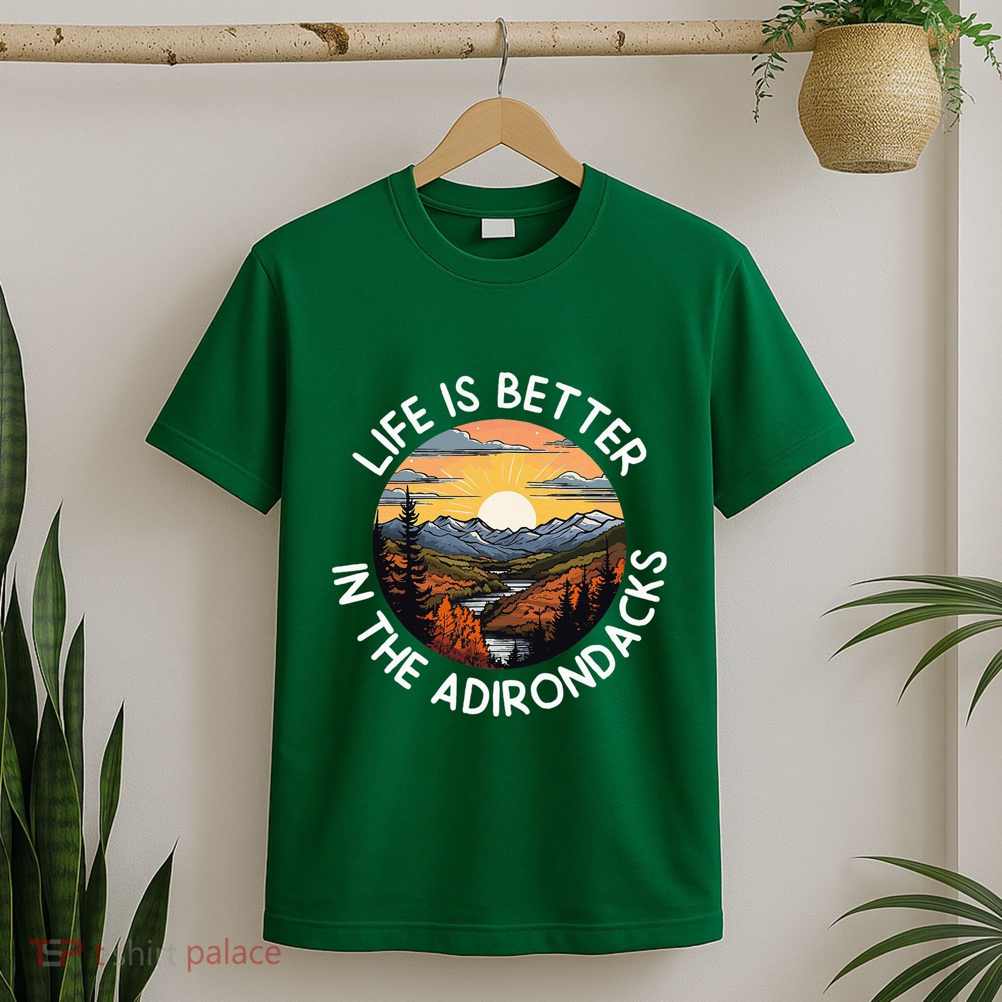 Moose Adirondack Mountains Life Is Better In The Adirondacks T-Shirt